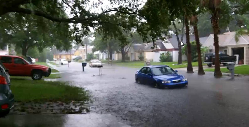 Vehicle Flooded in New Orleans
